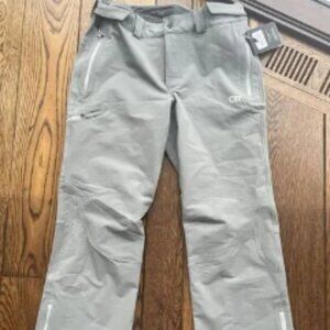 New Outdoor Research Cirque II Softshell Pants Light Pewter Women’s Size Large